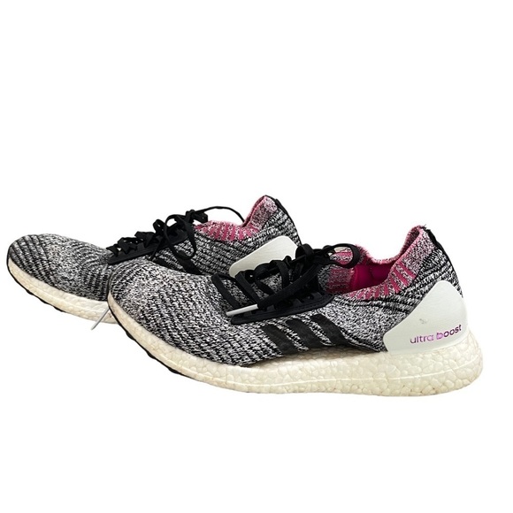 Adidas Ultra Boost Women's 8.5 Pink Breast Cancer Ribbon Knit Shoes - Picture 6 of 10